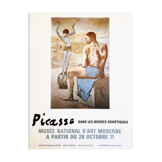 Picasso, original poster, 1971, Morozov Collection, MAM Paris