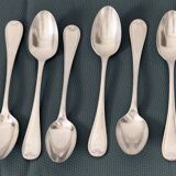 Antique Christofle Marot Bérain cutlery set – Silver-plated metal – 35 pieces for 6 people