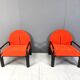 Pair of Gae Aulenti '54 L' Armchairs for Knoll International, 1970s