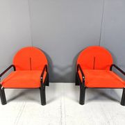 Pair of Gae Aulenti '54 L' Armchairs for Knoll International, 1970s