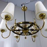 Lustre en laiton finlande 1950's