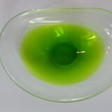 Cendrier et briquet en verre de Murano