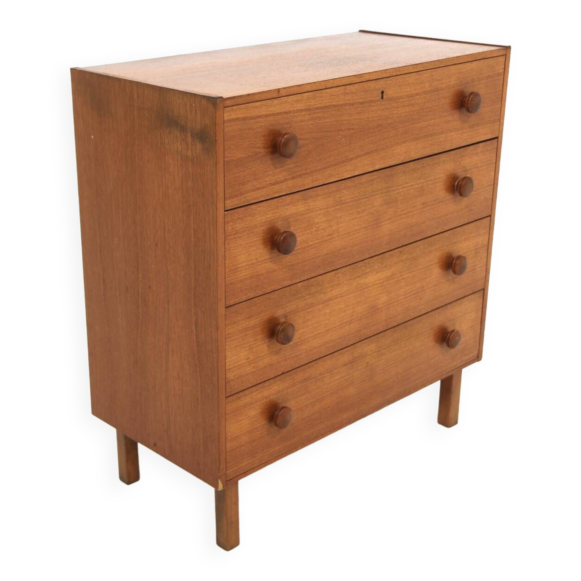 Scandinavian teak chest of drawers, Sweden, 1960