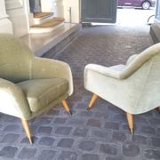 Together chairs Danish club 50 years Organic Green soft iced