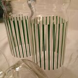 Large glasses for orangeade