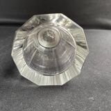 Sprinkler cut crystal and silver "Head of Minerva"