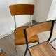 Set of 10 industrial chairs