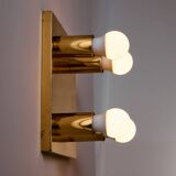 Brass wall lamp