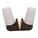 Ceramic bathroom lamp designed by Sigvard Bernadotte for IFÖ Sweden.