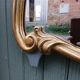 Antique trumeau mirror