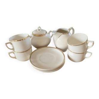 Service à café en porcelaine