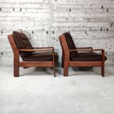 Pair of Scandinavian armchairs