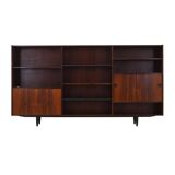 Rosewood bookcase, Danish design, 1970s, manufactured by Farsø Møbelfabrik
