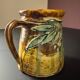 Provençal pitcher in ceramic signed Galtié – olive leaf decoration