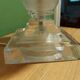 Lamp bases in blown glass, molded, Medici, baluster