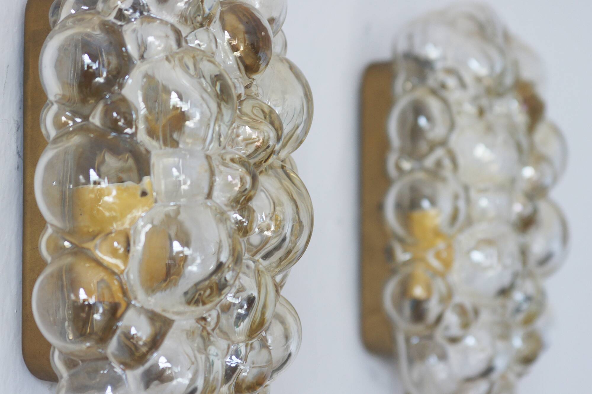 Mid-Century Modern Bubble Sconce by Helena Tynell, 1960s, Set of 2