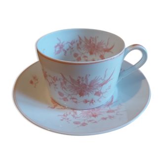 Tasse à déjeuner en porcelaine de limoges georges boyer