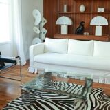 Table basse vintage chrome