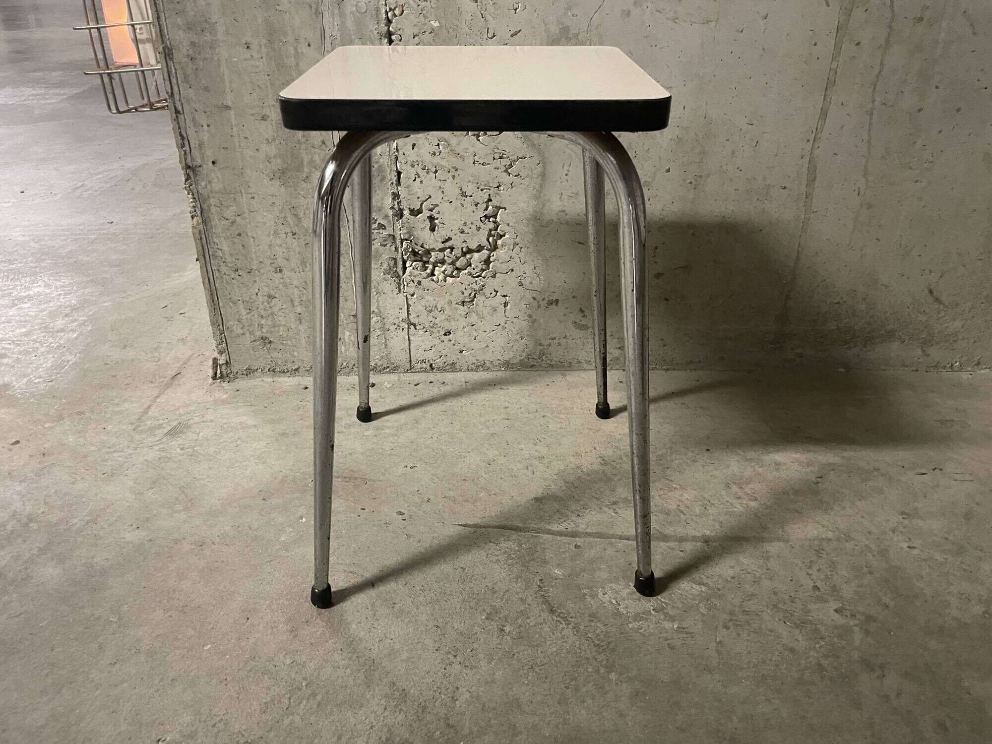 1970s formica stool