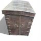 Small Anglo-Indian rolling chest in exotic wood from the 20th century.