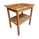 Vintage side table bathroom furniture or work table