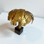 Lampe Palmier Maison Jansen, Christian Techoueyres, 65cm,  Circa 1970