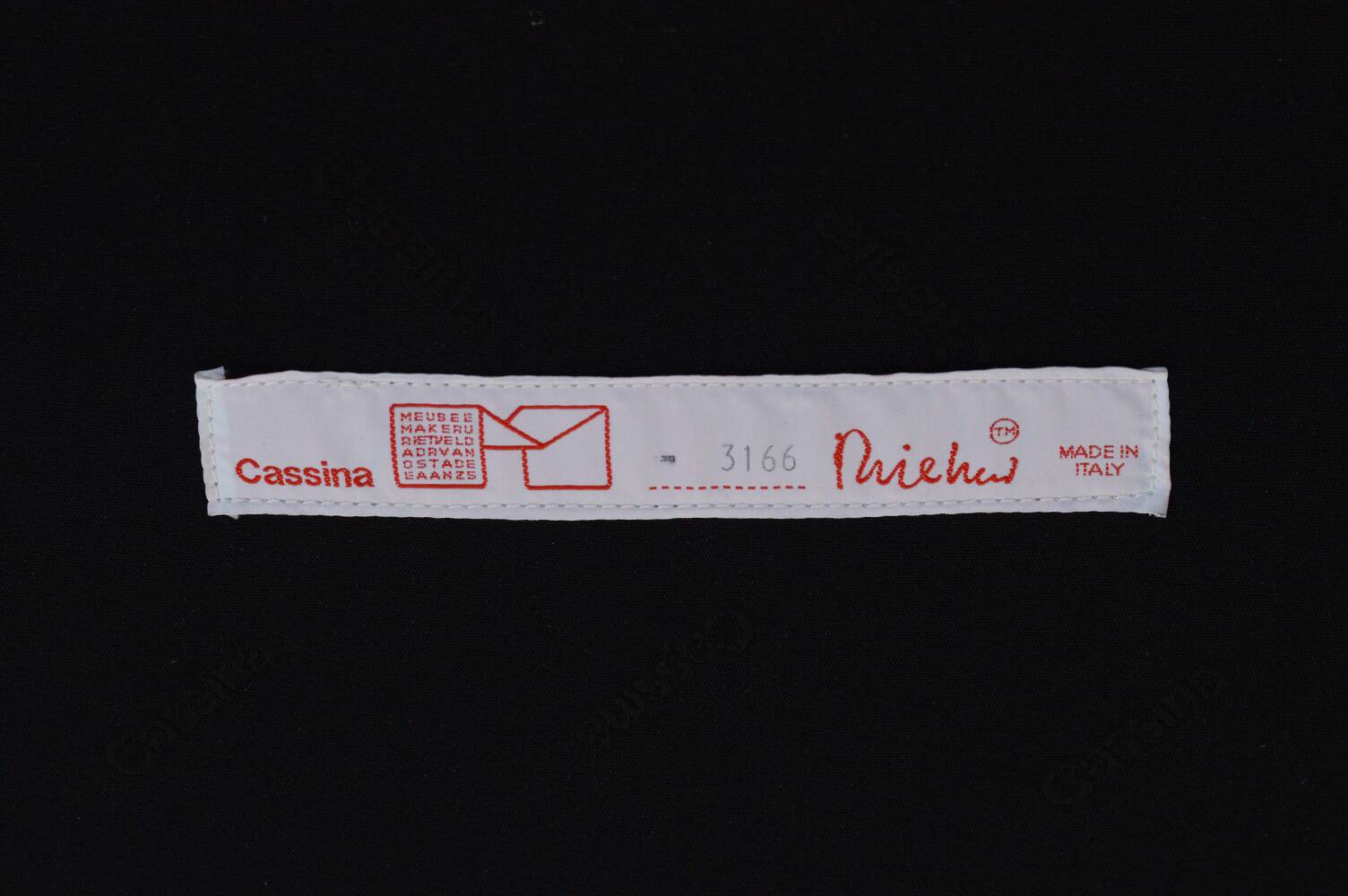 “Utrecht” chair by Gerrit Rietveld for Cassina, 1990s Italy.