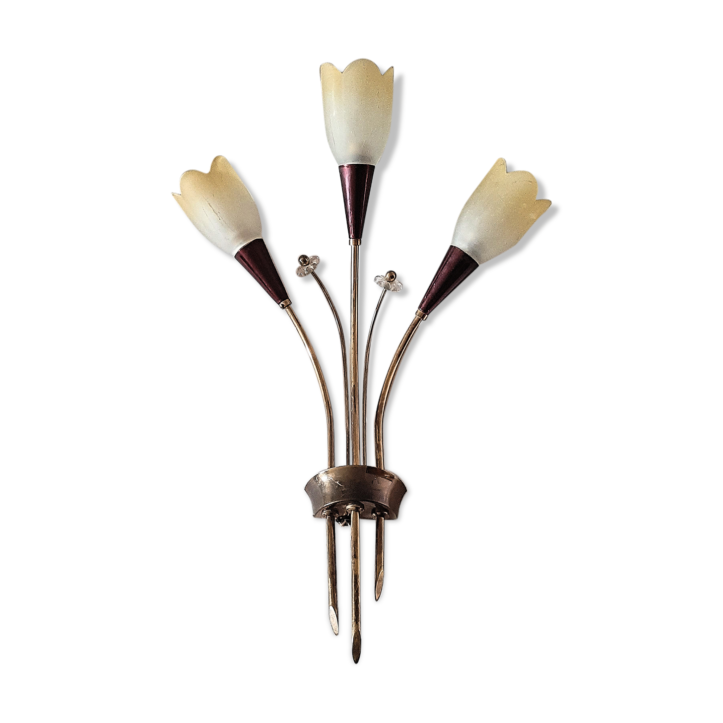 Wall lamp Mid Century Modern. French style of the 1950s/60s.