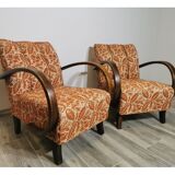Armchairs by Jindrich Halabala