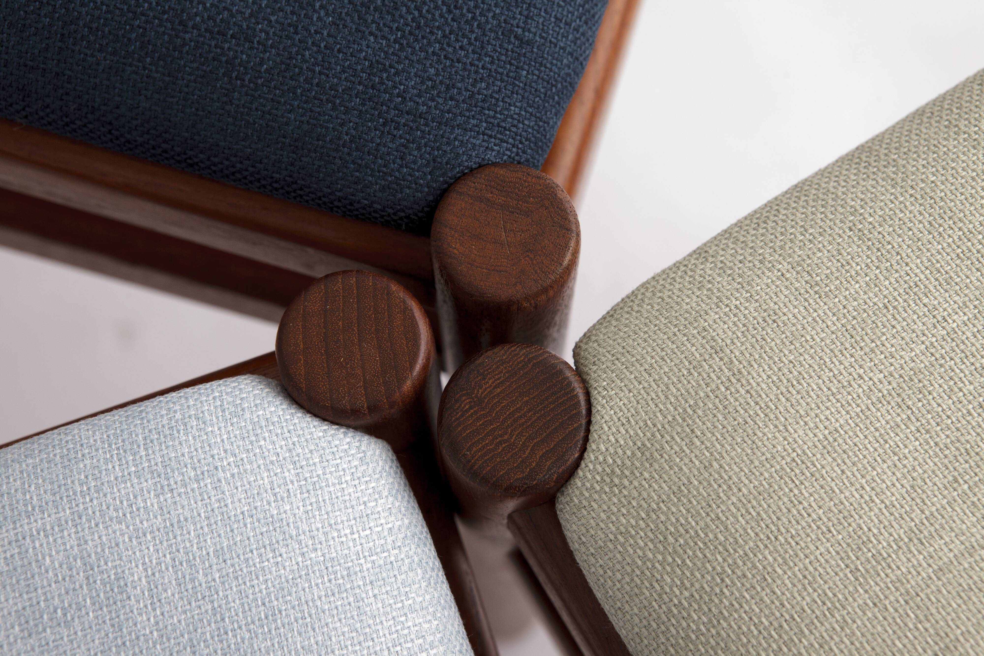 5 Dining Chairs 1960s by SAX, Denmark Teak