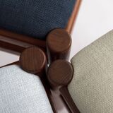 5 Dining Chairs 1960s by SAX, Denmark Teak