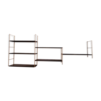 Shelf string metal 6 trays, 70s.
