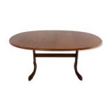 G-Plan oval adjustable table