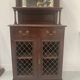 19th century Empire style mahogany serving trolley