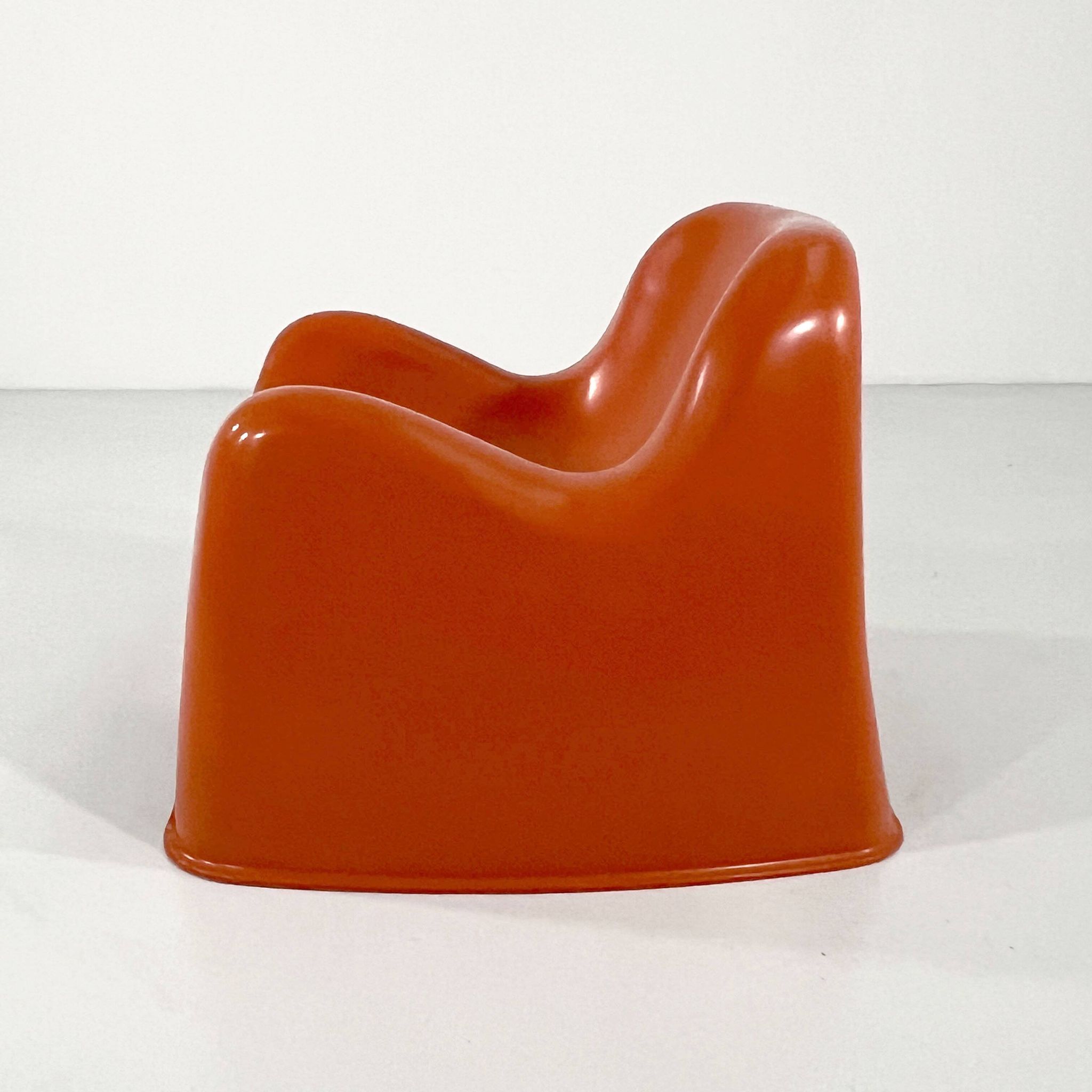Toga armchair in orange by Sergio Mazza for Artemide, 1960