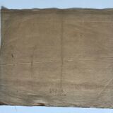 Oil on canvas neo classical fragment of decoration painted trompe l'oeil 19th