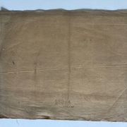 Oil on canvas neo classical fragment of decoration painted trompe l'oeil 19th