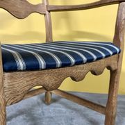 Danish vintage oak armchair 1960s