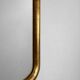 Rectangular mirror gilded with fine gold – vintage –