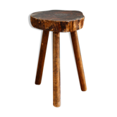 Tripod brutalist stool