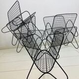 Magazine holders reading basket