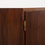 Enfilade palissandre, design danois, années 60, designer : Carlo Jensen, production : Hundevad