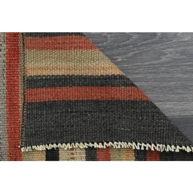 1970s Turkish Oushak Handmade Wool Cotton Beige Runner Rug 64x255