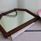 Wooden mirror