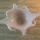 Vintage pink glass paste cup