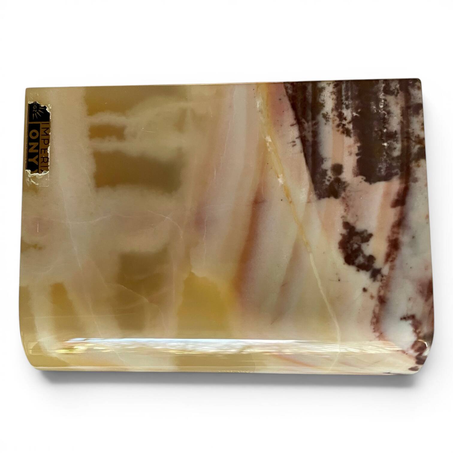 Pair of Vintage Imperial Onyx Bookends, Germany, 20th Century