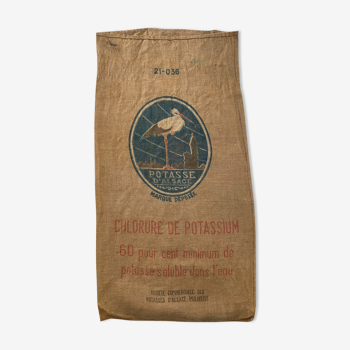 "Potasse d'Alsace" hemp bag