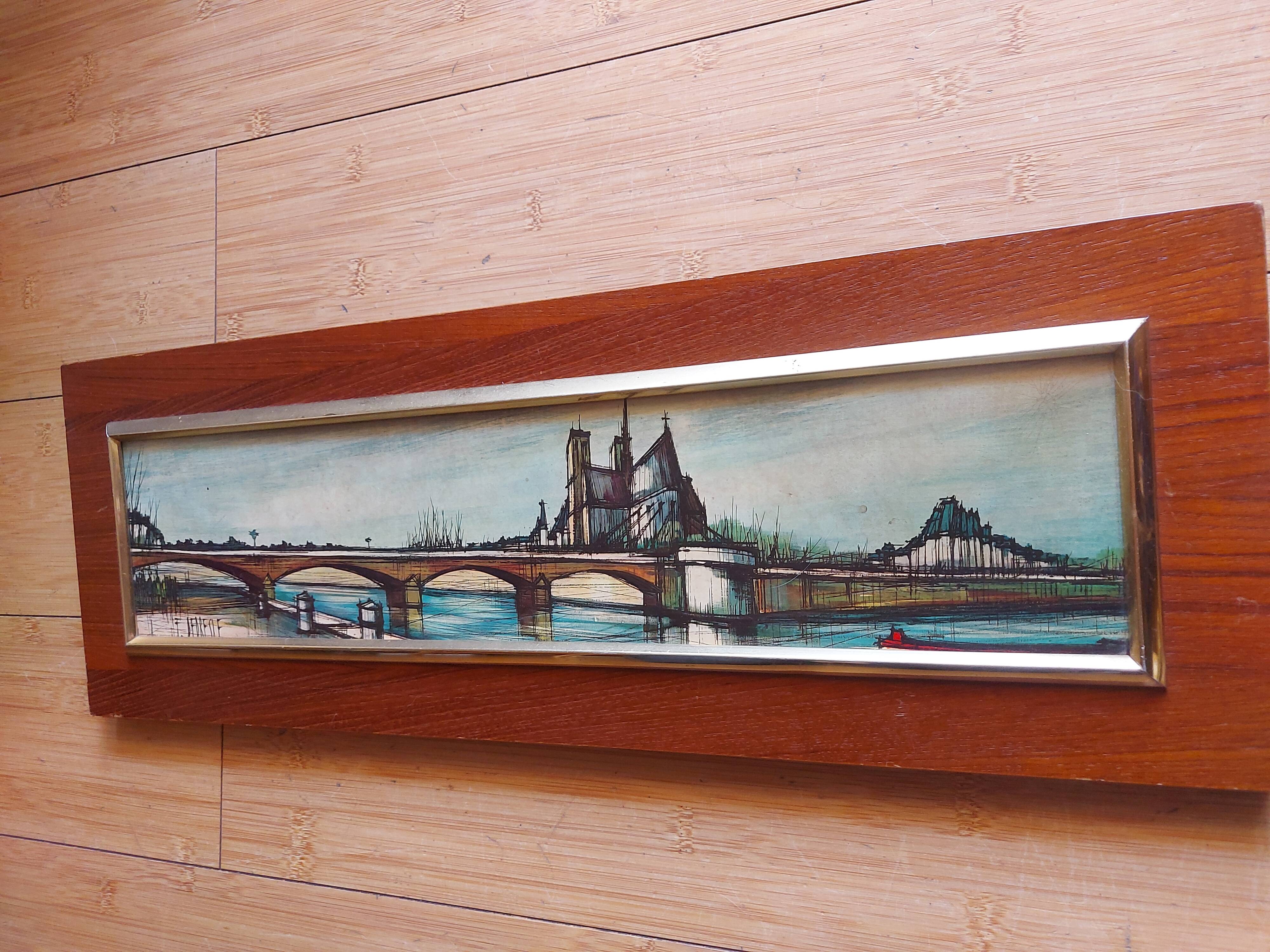 Vintage 70'S frame by artist Francois Depresle