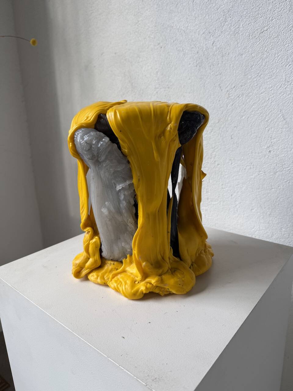 Resin fish sculpture