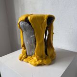 Resin fish sculpture